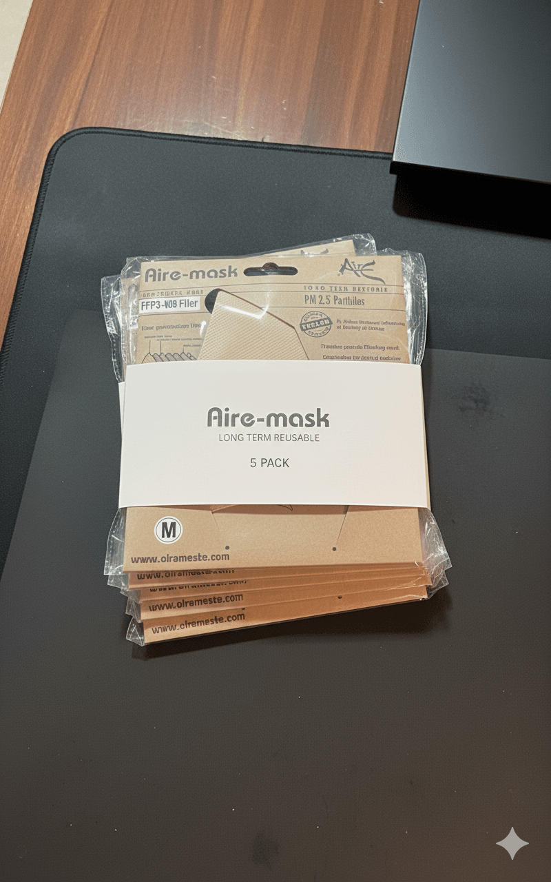 MEGA PACK AIRE N95: Buy 3, Get 2 FREE! (5 Units Total) | Only ₹450 - Image 7