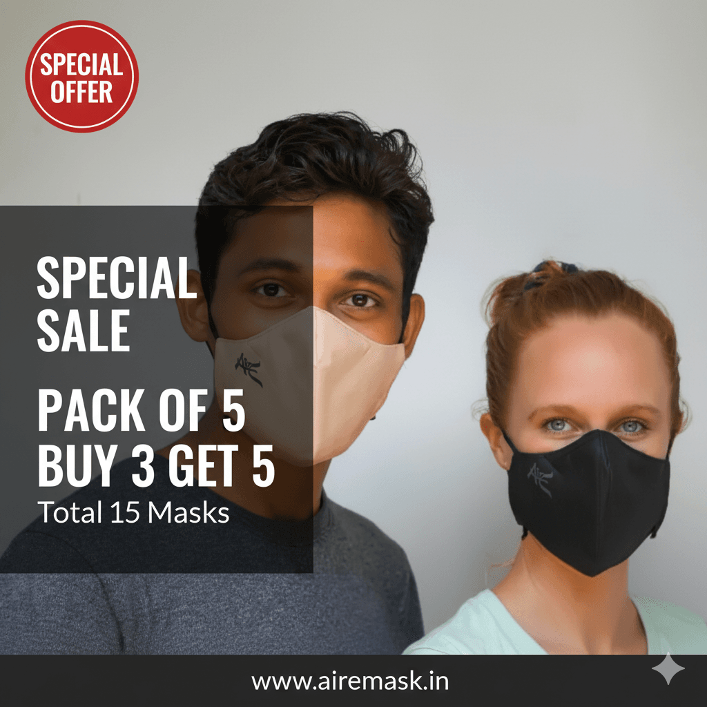 pack of 5 face masks